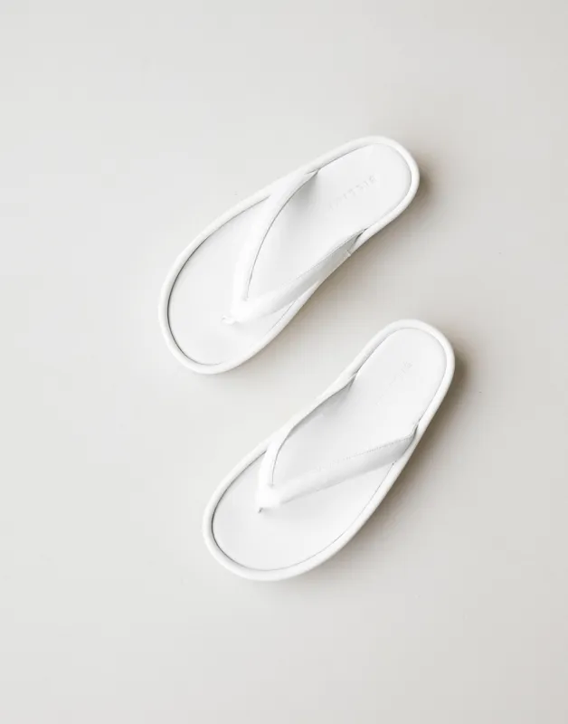Indah Slides (White) - By Billini sold by Charcoal Clothing