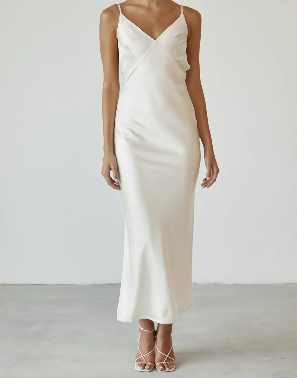Captivate Maxi Dress (Cream) sold by Charcoal Clothing product image thumbnail 3