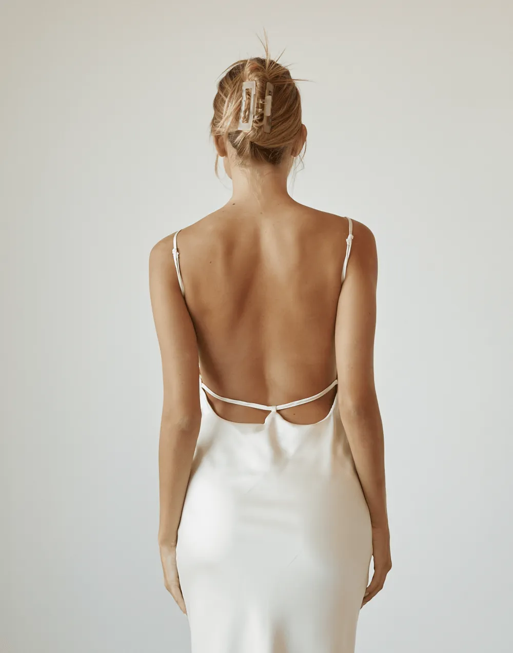 Captivate Maxi Dress (Cream) sold by Charcoal Clothing product image thumbnail 4