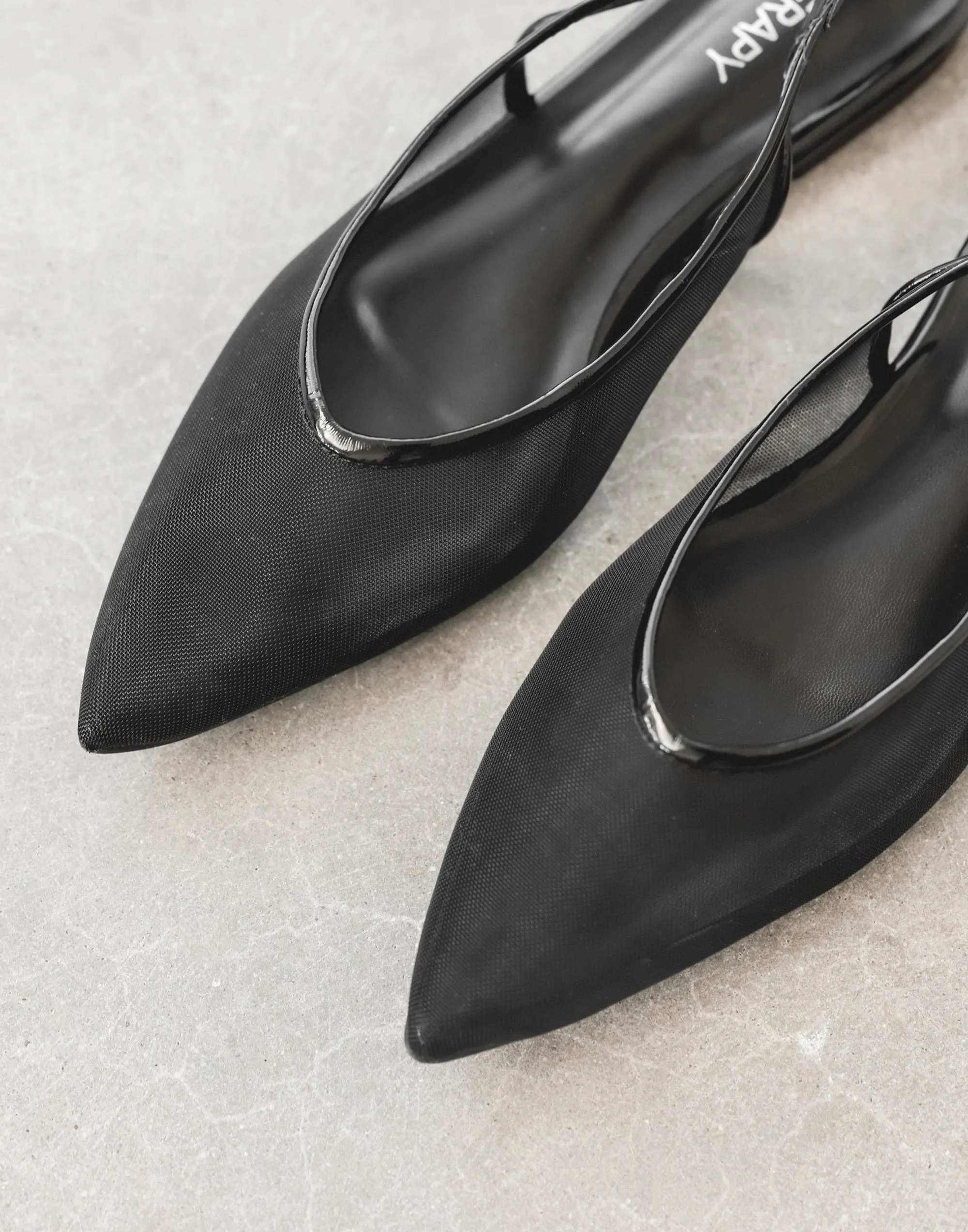 Lazer Flats (Black) - By Therapy sold by Charcoal Clothing product image thumbnail 2