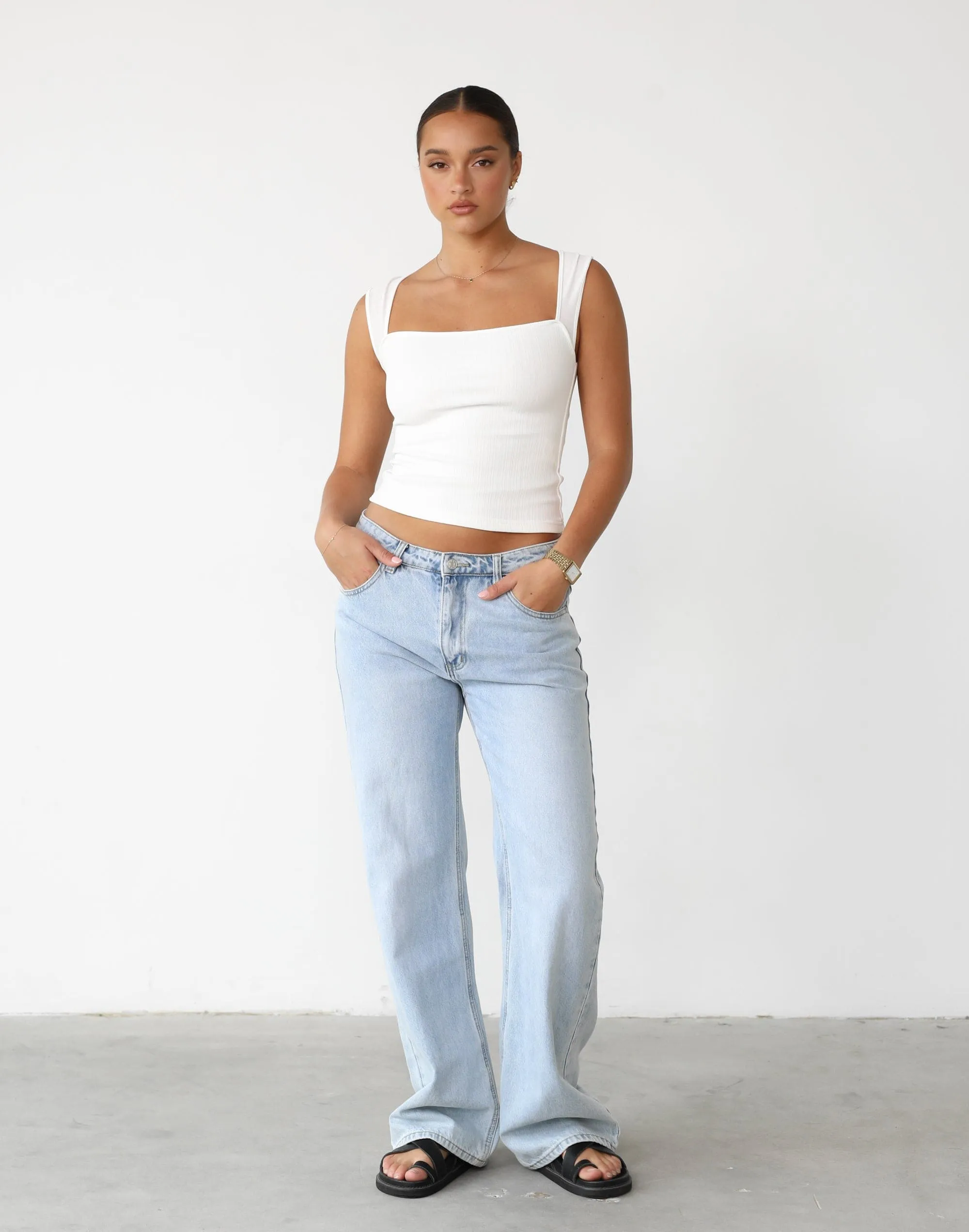Avi Top (White) sold by Charcoal Clothing product image thumbnail 2