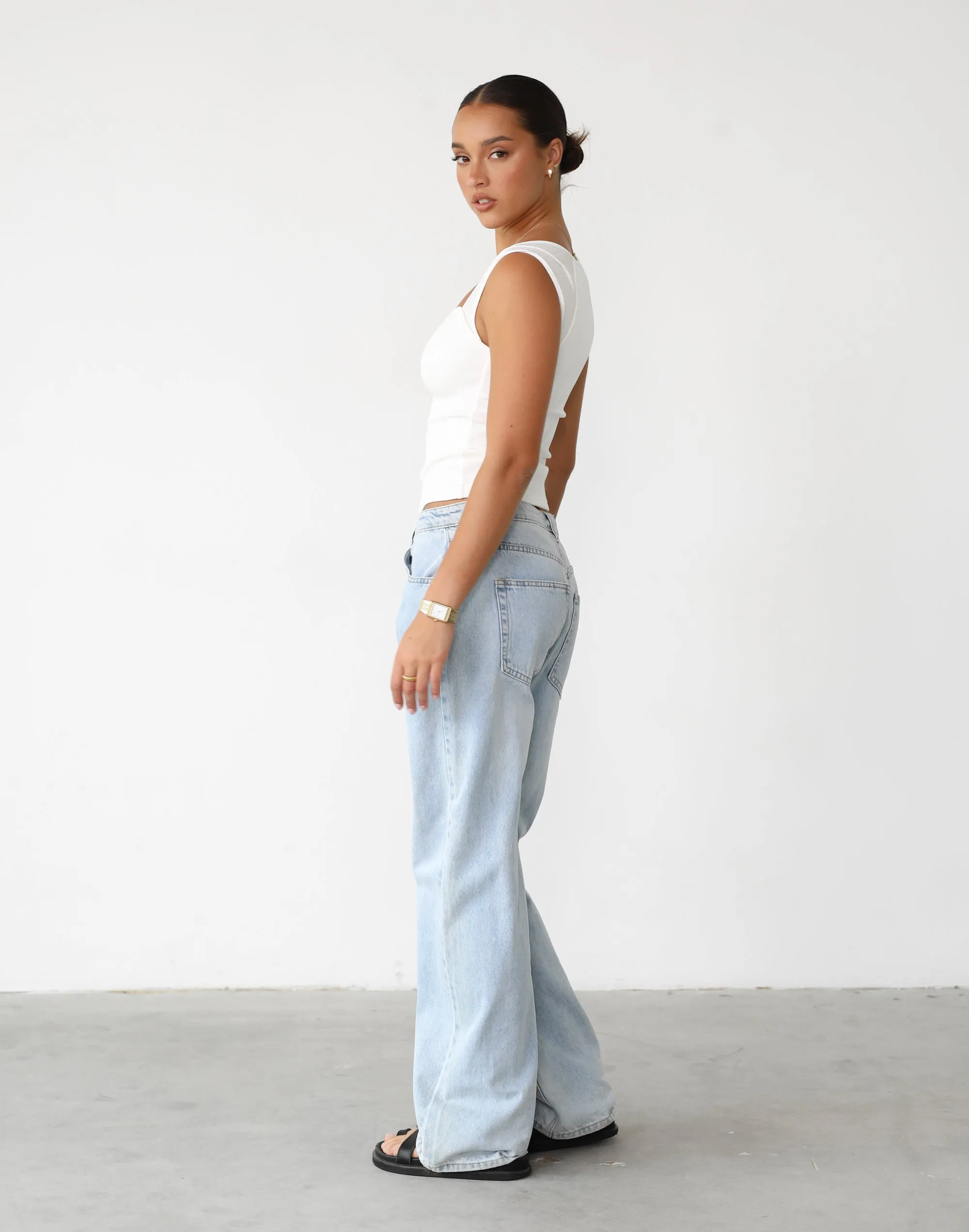 Avi Top (White) sold by Charcoal Clothing product image thumbnail 5