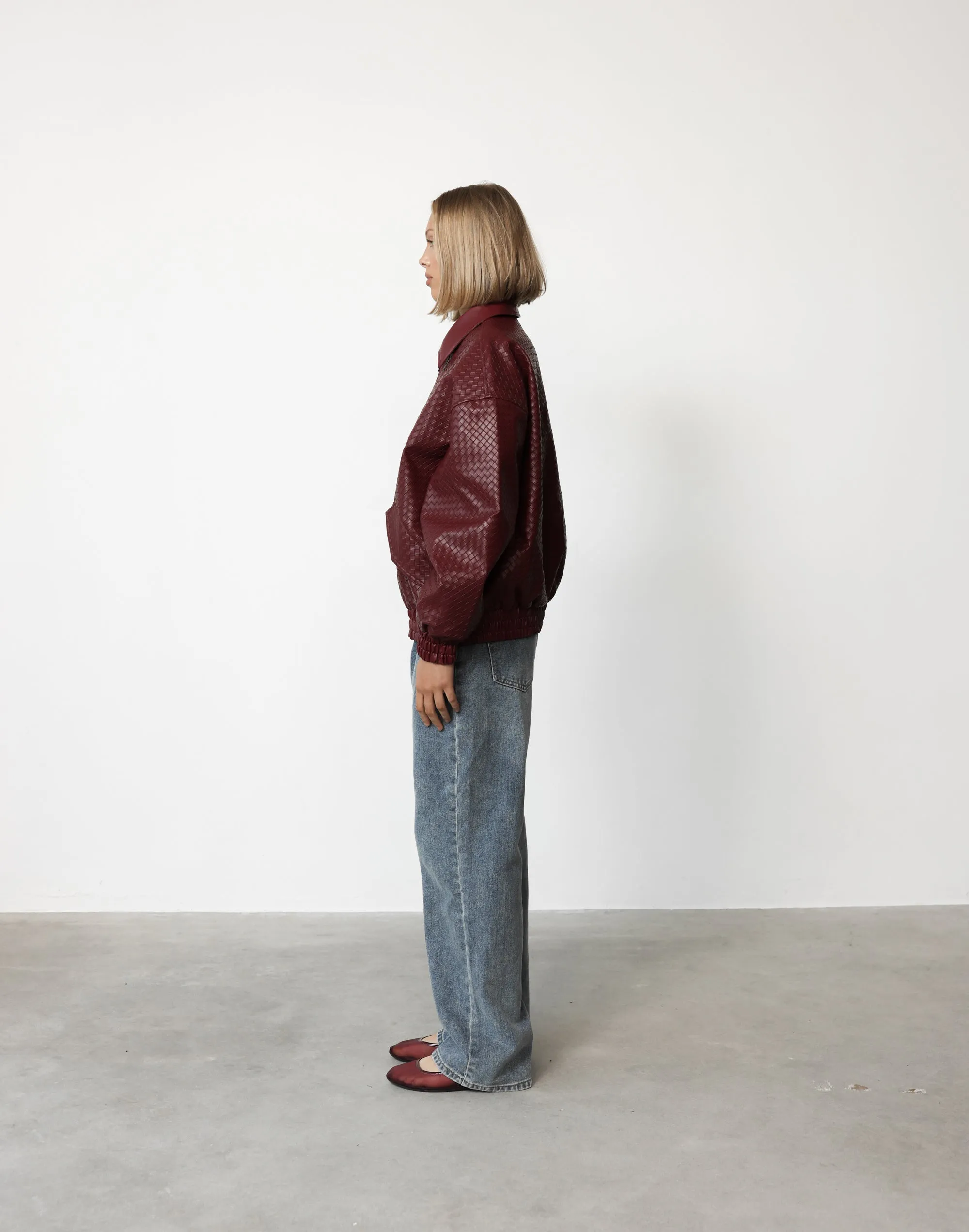 Kenny Bomber (Burgundy) - By Lioness sold by Charcoal Clothing product image thumbnail 4