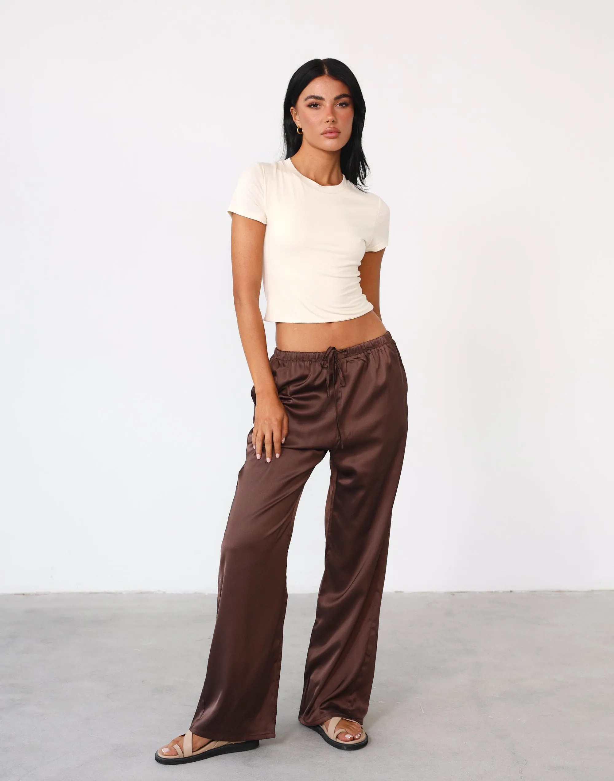 Martha Pants (Cocoa) sold by Charcoal Clothing product image thumbnail 2