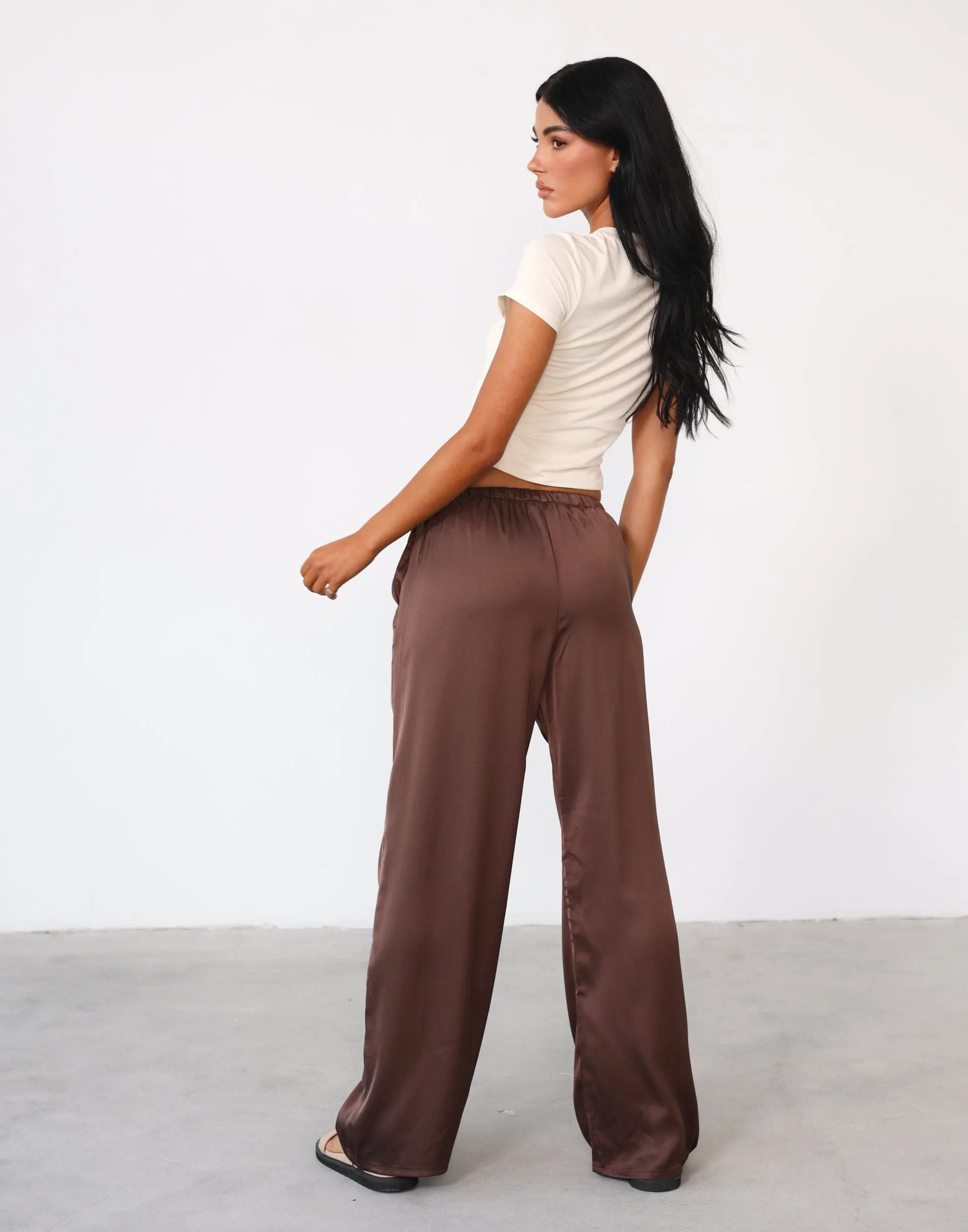 Martha Pants (Cocoa) sold by Charcoal Clothing product image thumbnail 4