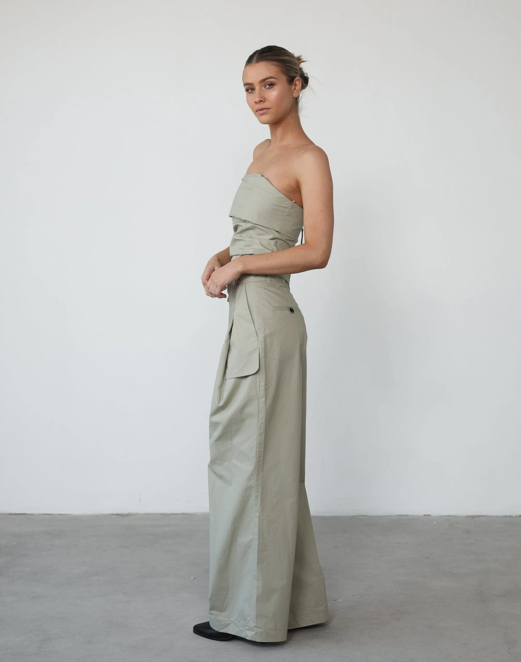 Smokeshow Pant (Sage) - By Lioness sold by Charcoal Clothing product image thumbnail 2