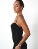 Isla Crop Top (Black) sold by Charcoal Clothing