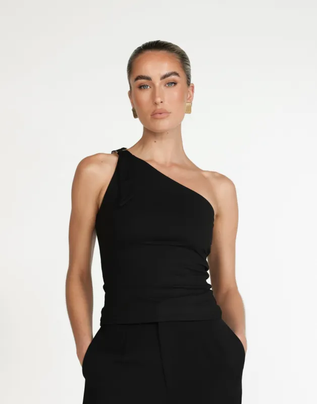 Zuelia Top (Black) sold by Charcoal Clothing