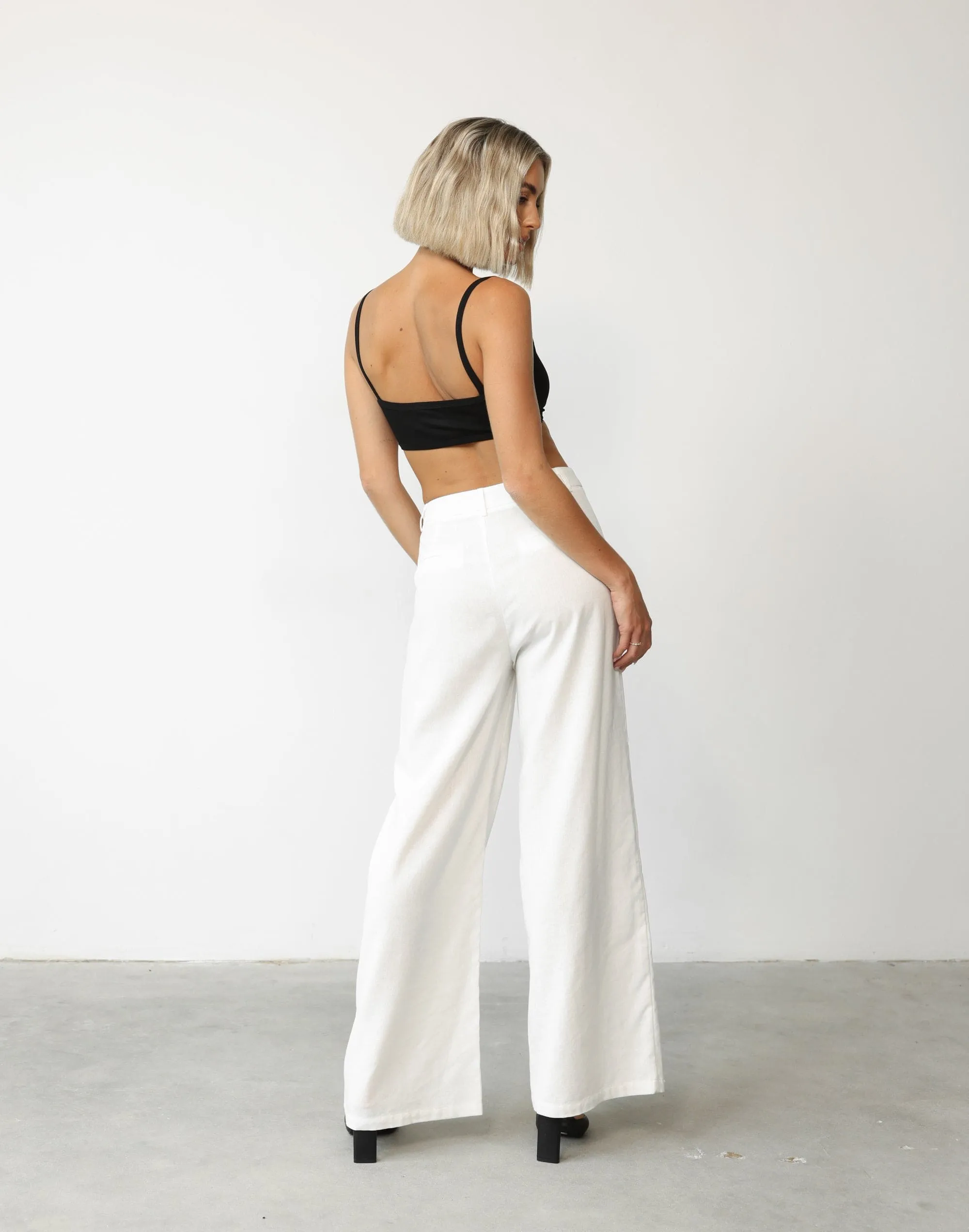 Malina Crop Top (Black) sold by Charcoal Clothing product image thumbnail 3