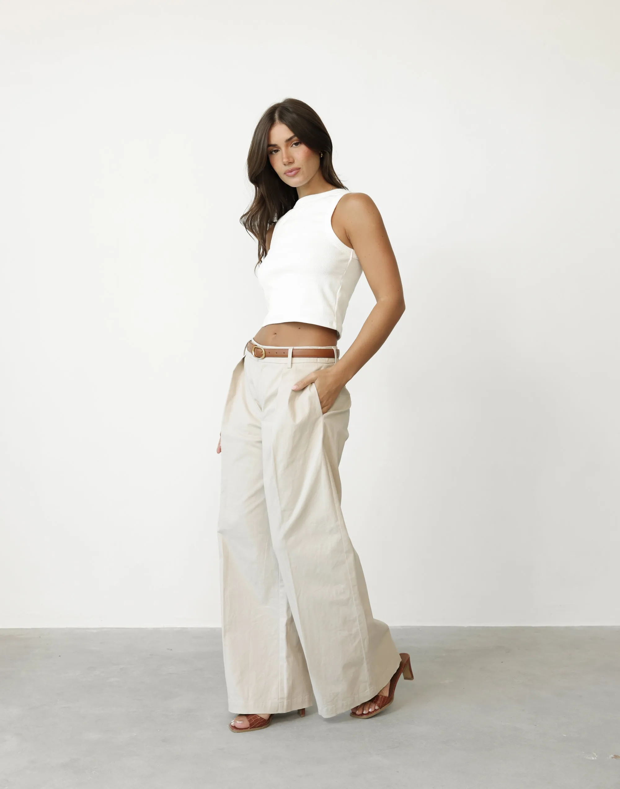 Joelle Pants (Beige) sold by Charcoal Clothing product image thumbnail 5
