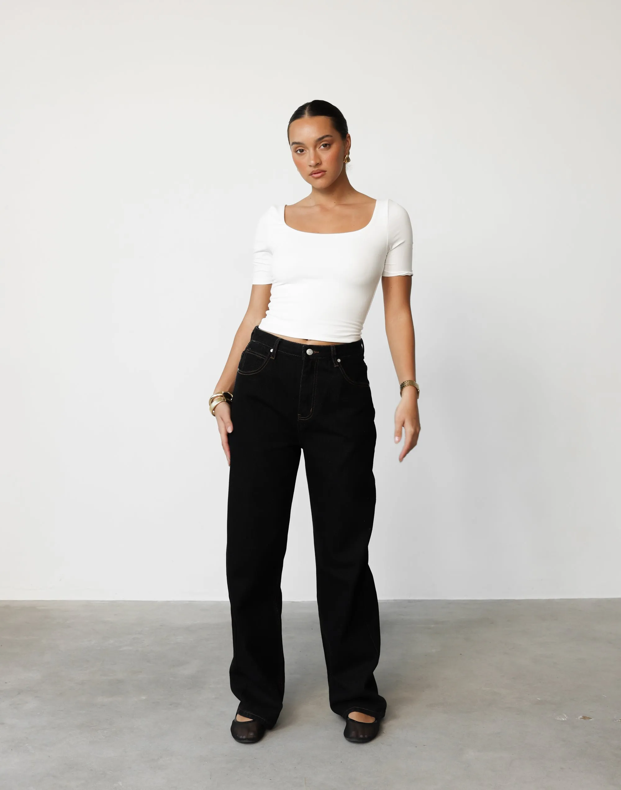 Margaux Top (White) sold by Charcoal Clothing product image thumbnail 4