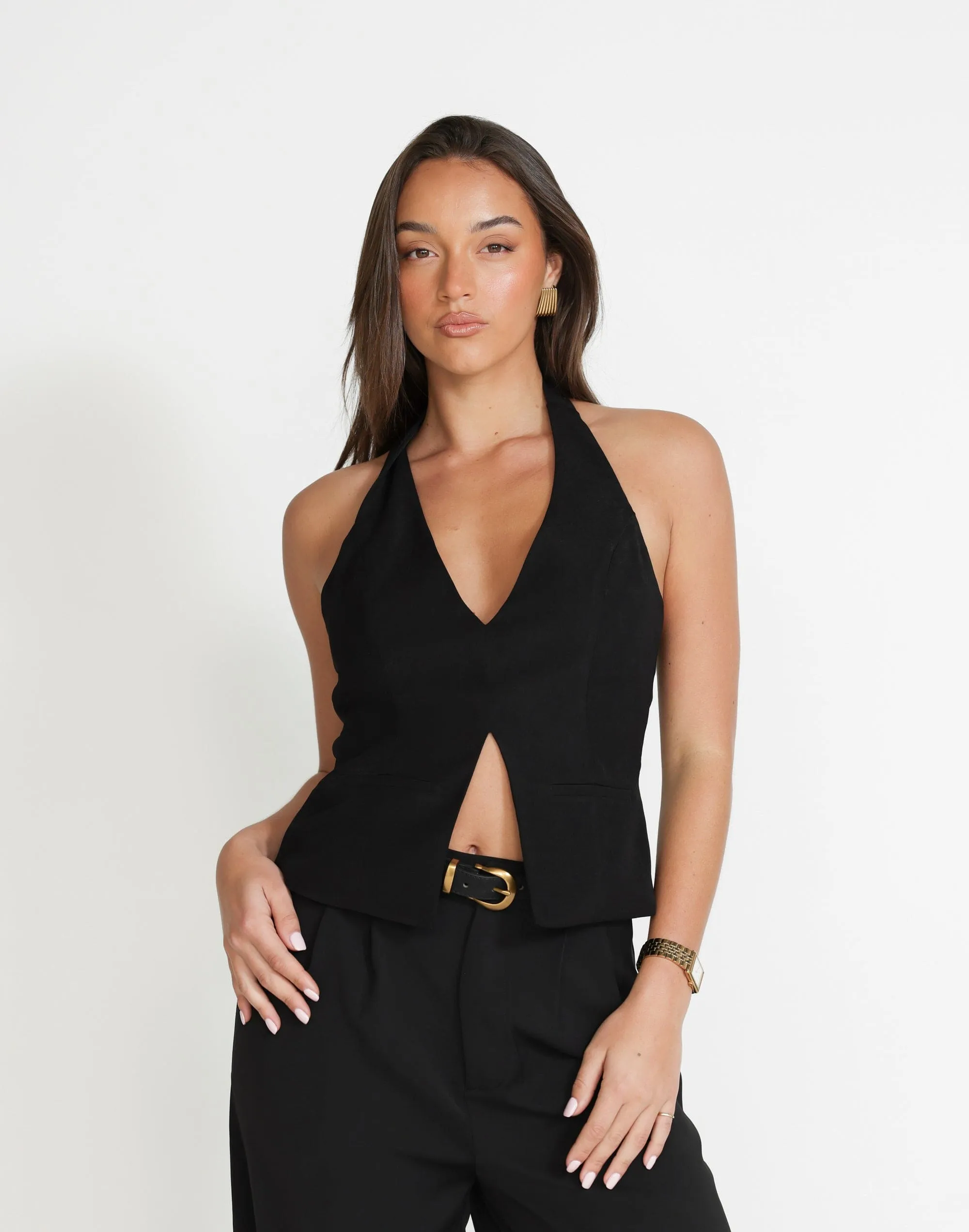 Kit Top (Black) sold by Charcoal Clothing