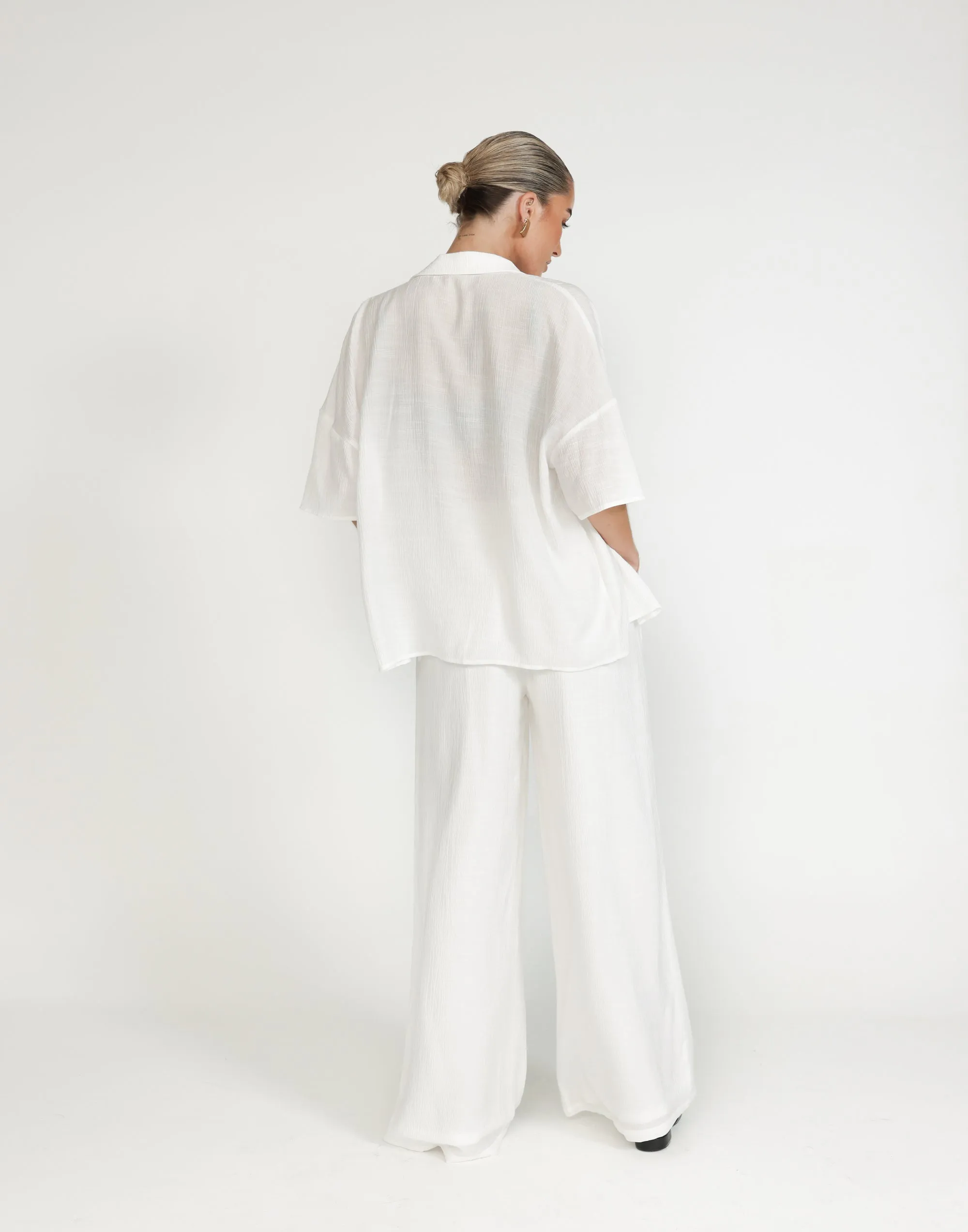Niesha Pants (White) sold by Charcoal Clothing product image thumbnail 4
