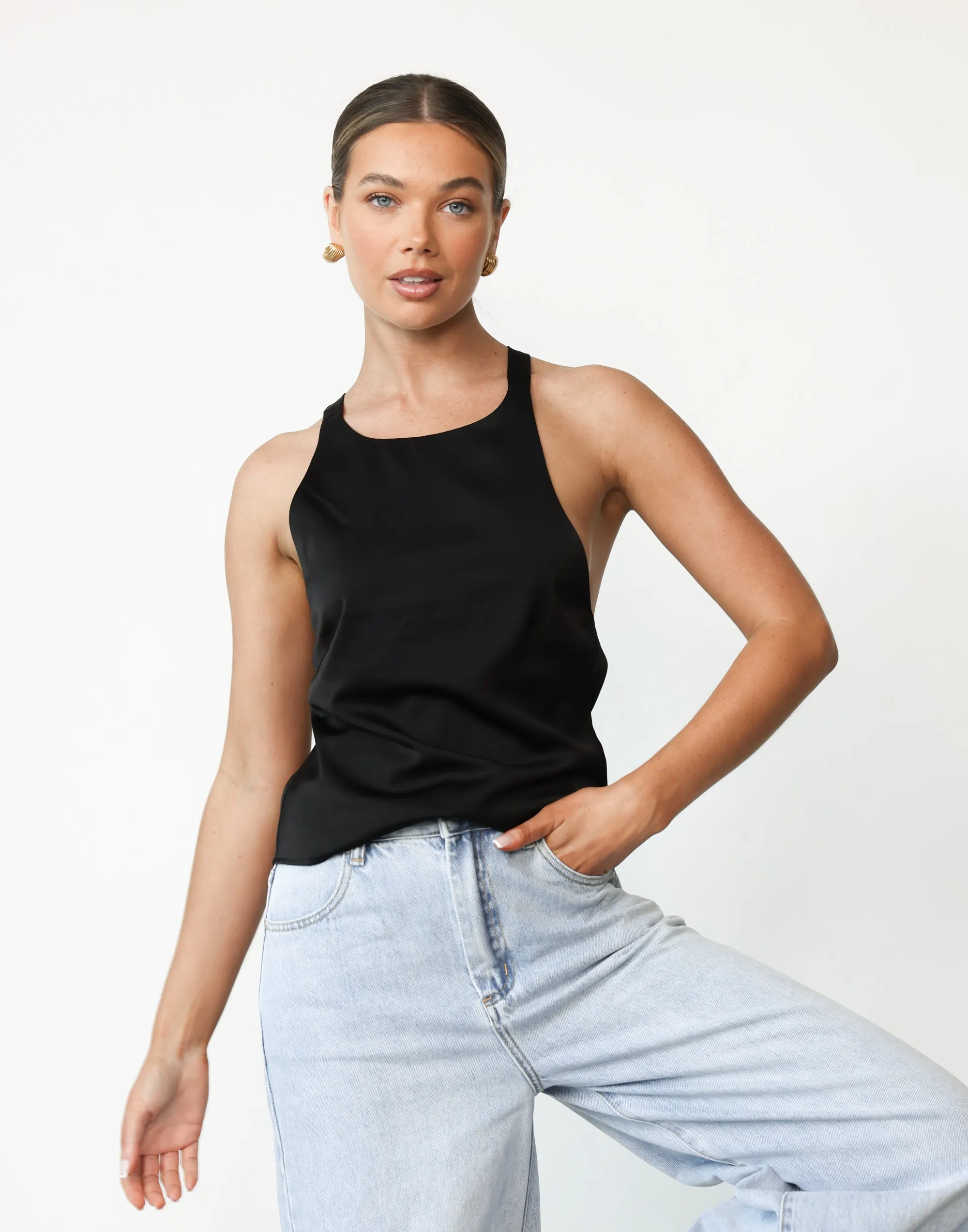 Neriah Top (Black) sold by Charcoal Clothing