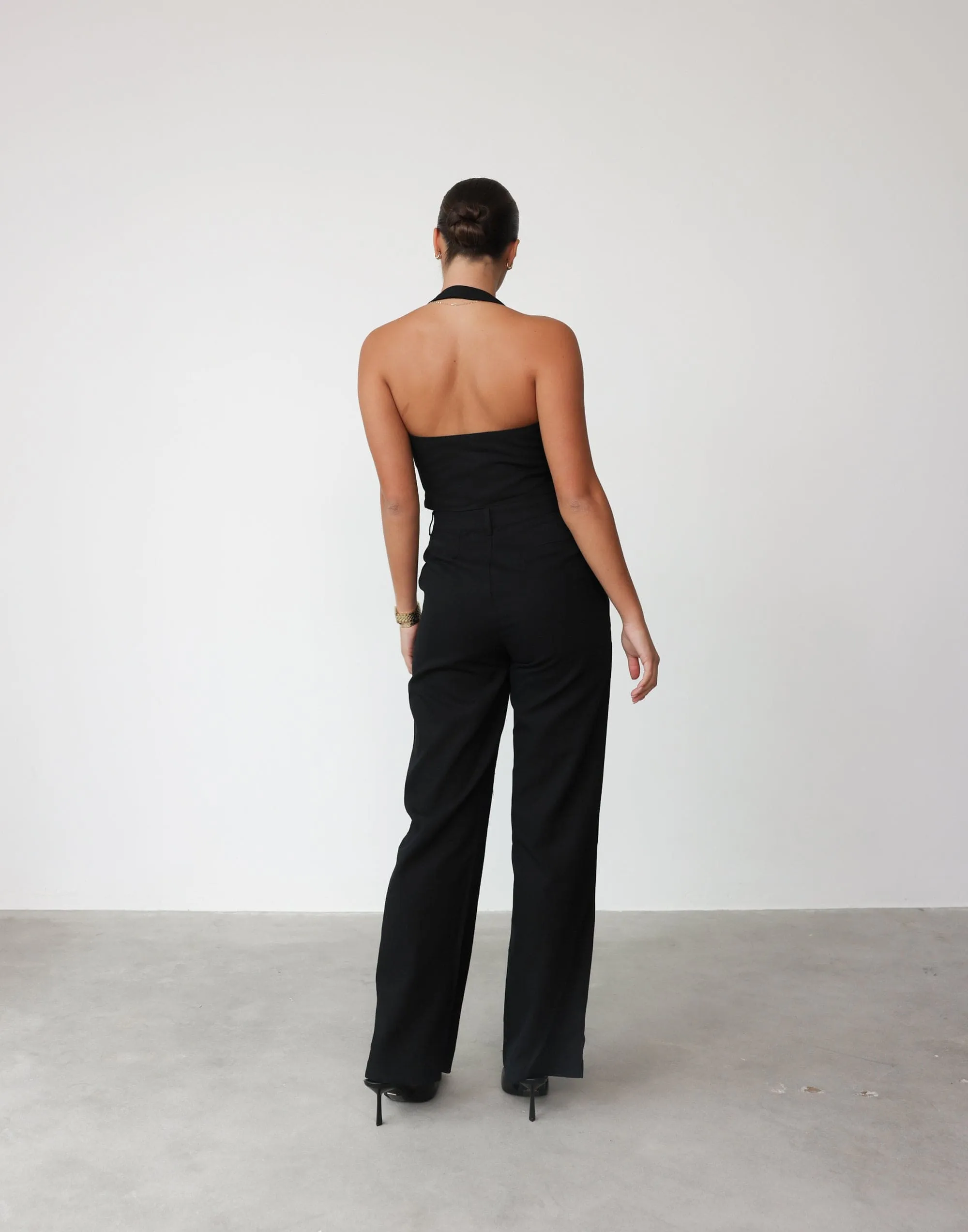 Kristen Halter Top (Black) sold by Charcoal Clothing product image thumbnail 3