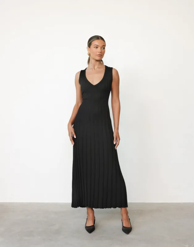 Mariposa Maxi Dress (Black) sold by Charcoal Clothing