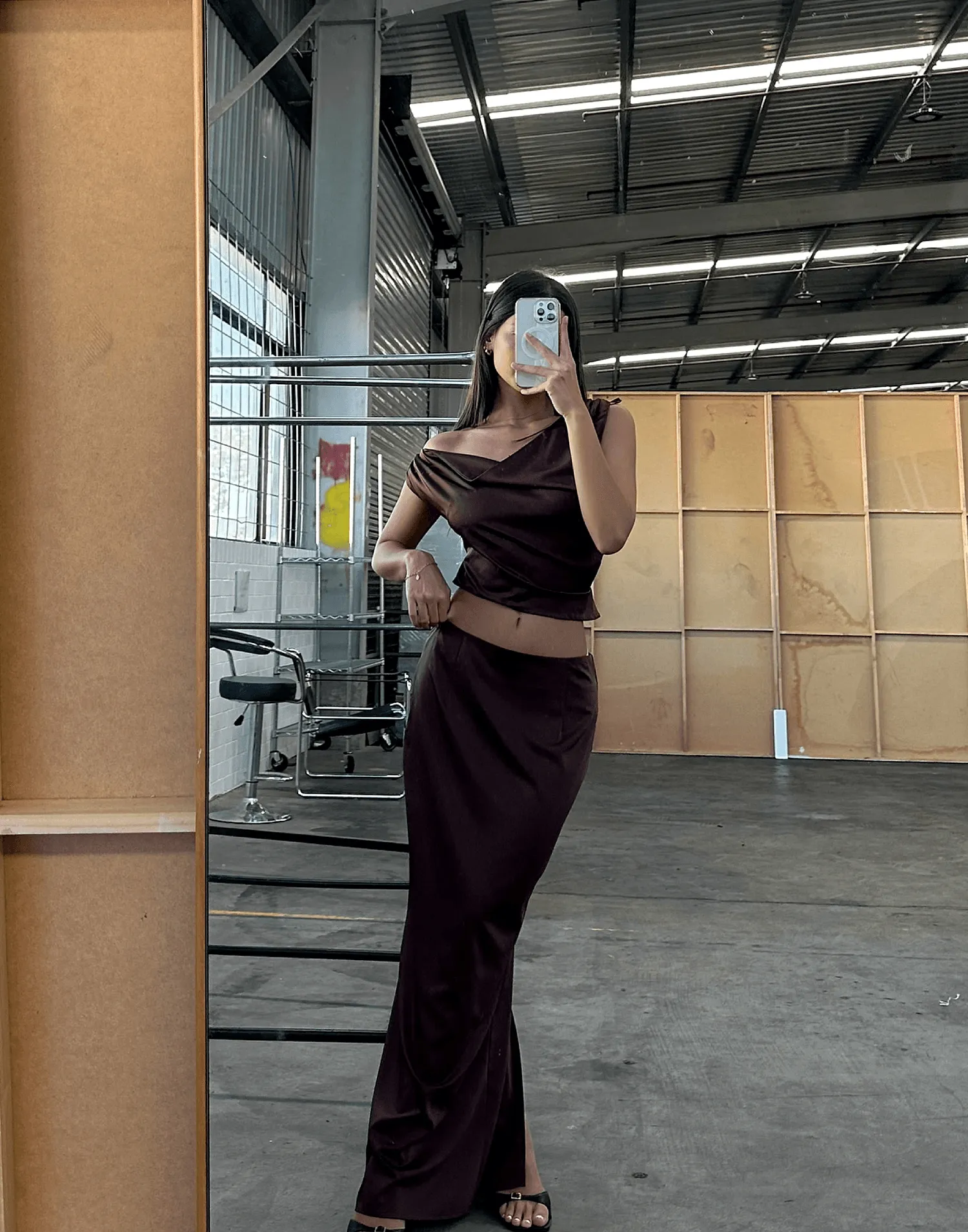 Viviana Top (Cocoa) sold by Charcoal Clothing product image thumbnail 5