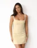 Alistair Mini Dress (Buttermilk) sold by Charcoal Clothing