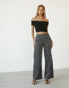 Kallista Crop Top (Black) sold by Charcoal Clothing