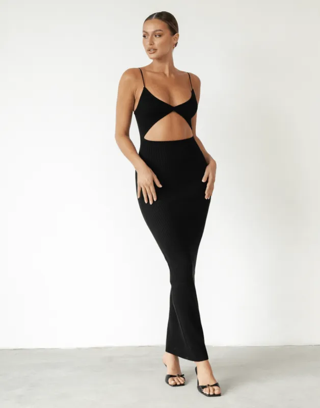 Little Dream Maxi Dress (Black) sold by Charcoal Clothing