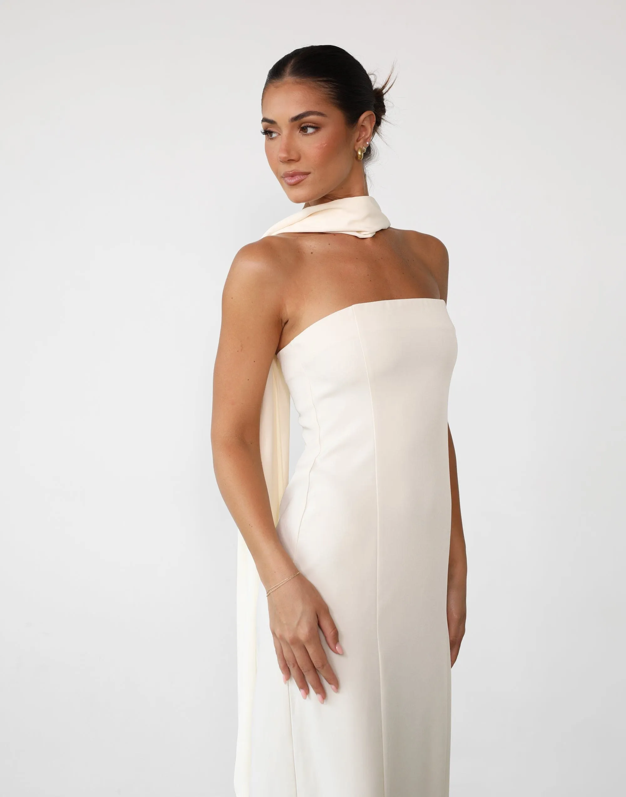 Eleanor Maxi Dress (Cream) sold by Charcoal Clothing product image thumbnail 3