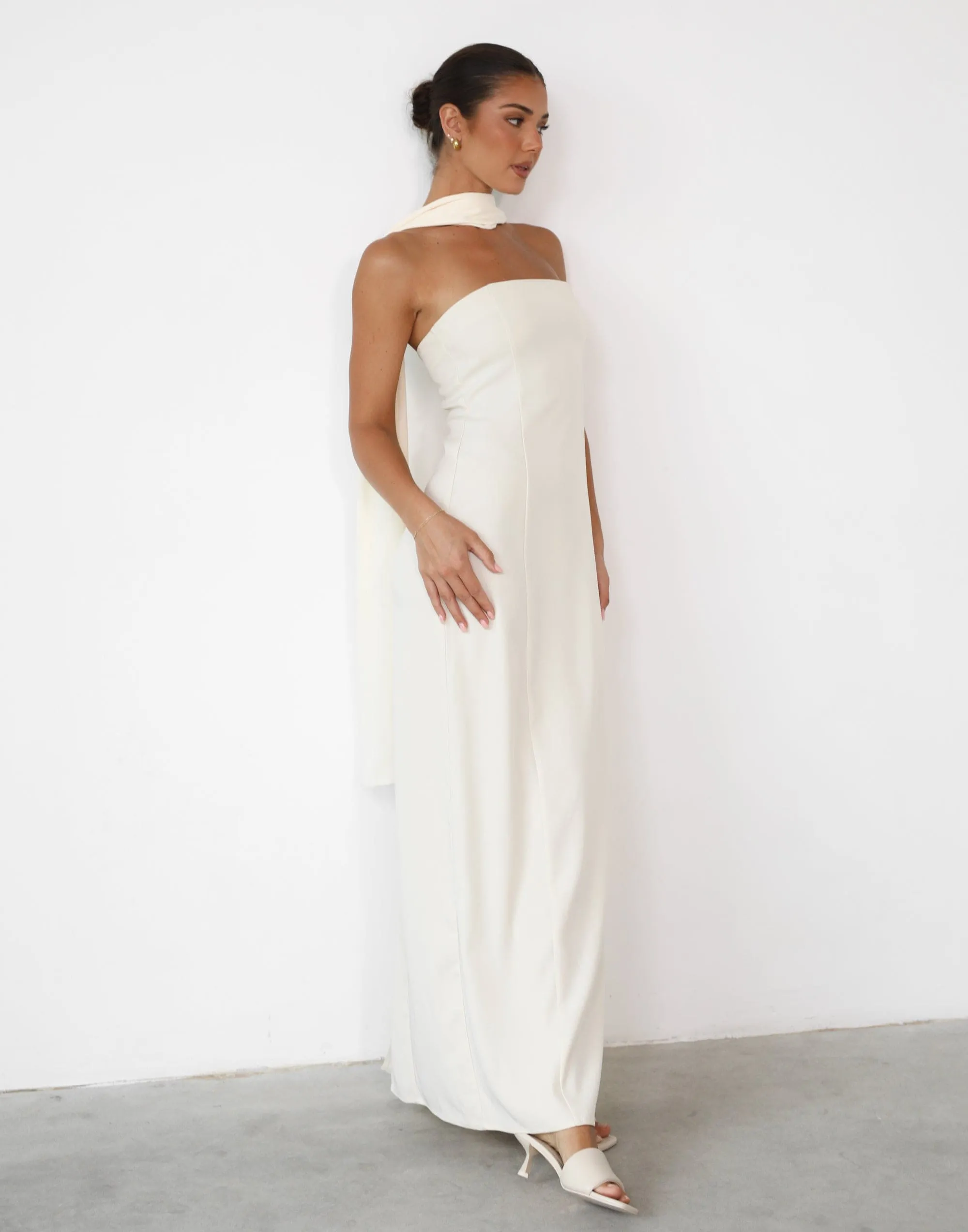 Eleanor Maxi Dress (Cream) sold by Charcoal Clothing product image thumbnail 5