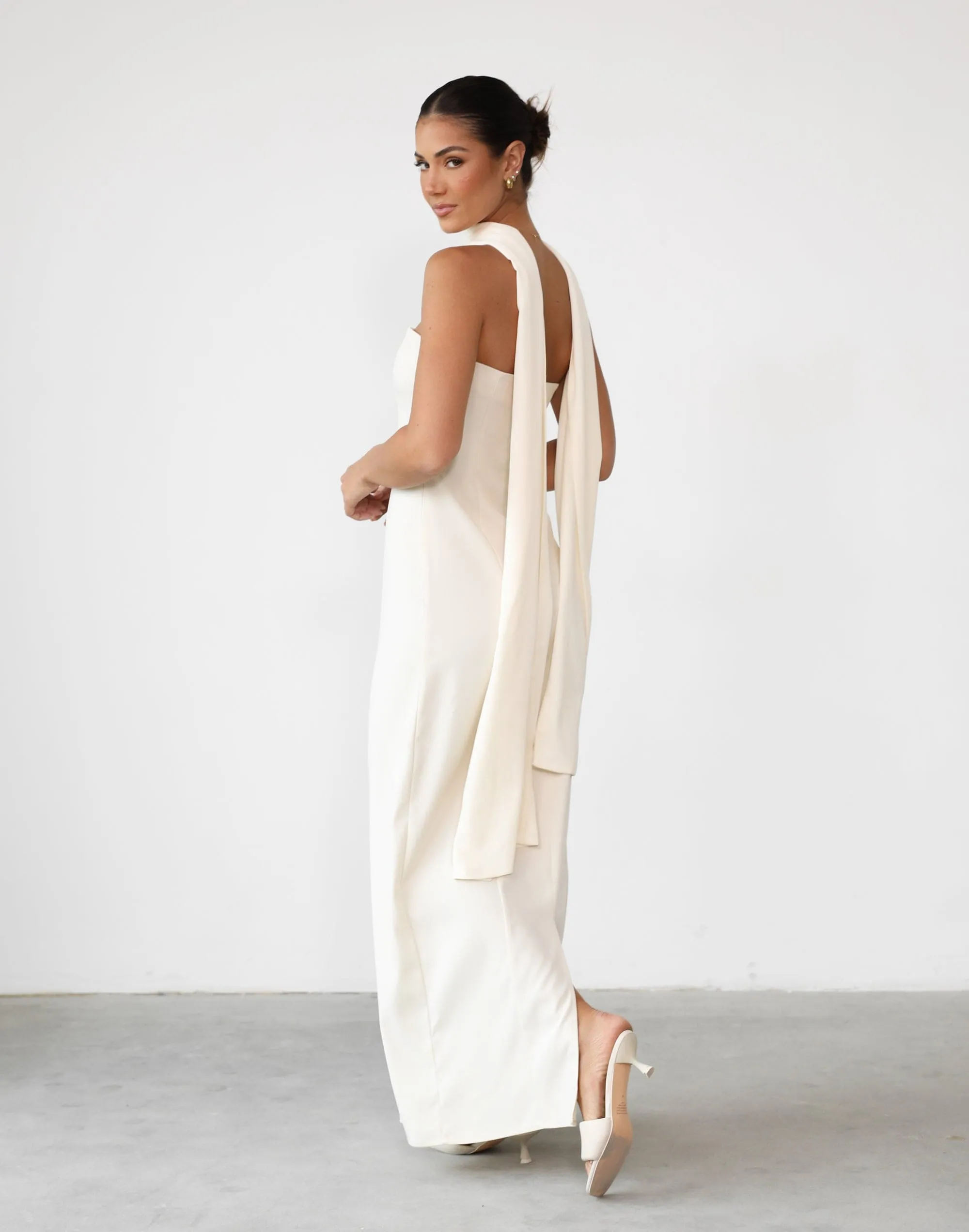 Eleanor Maxi Dress (Cream) sold by Charcoal Clothing product image thumbnail 2