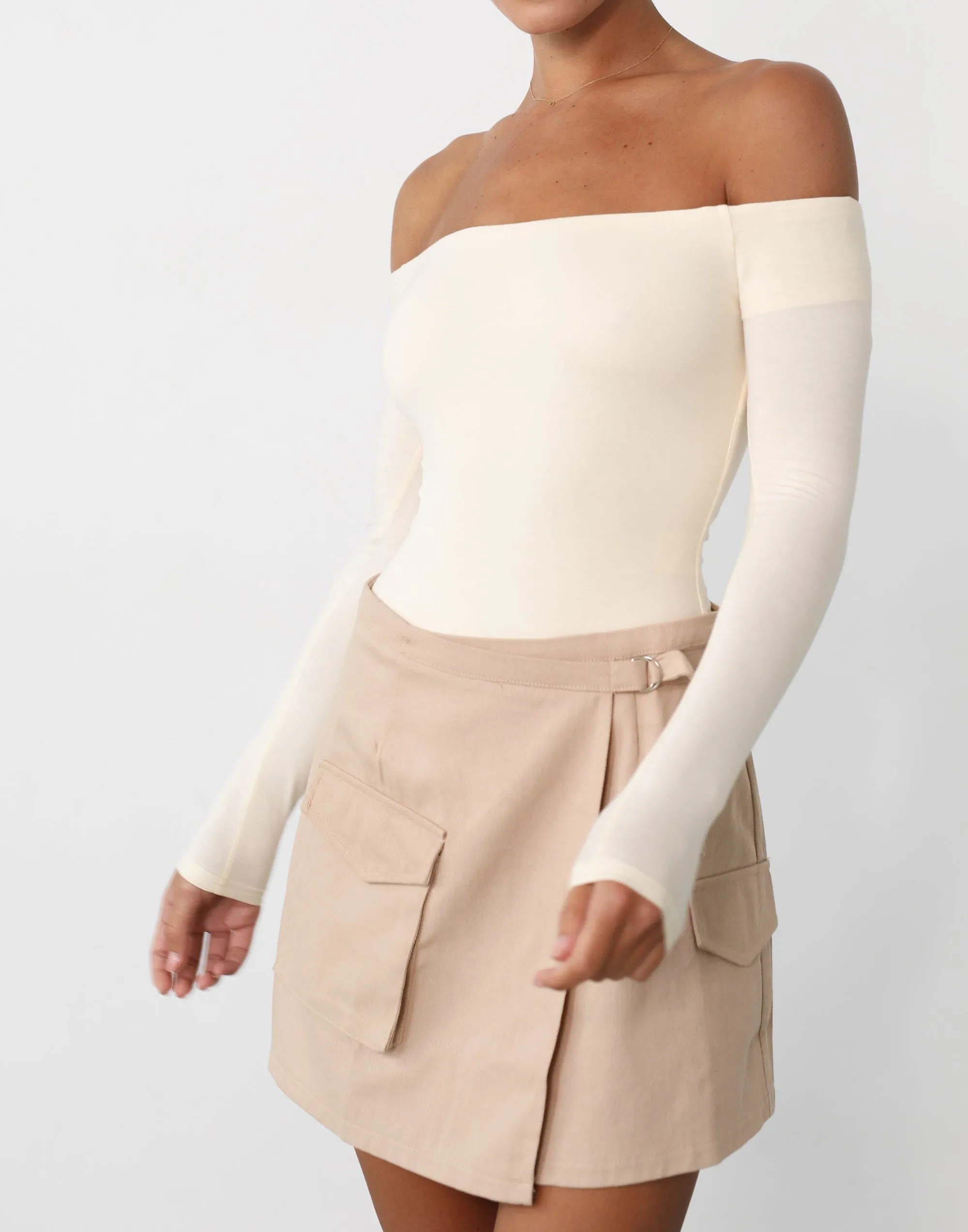 Iris Bodysuit (Cream) sold by Charcoal Clothing product image thumbnail 4