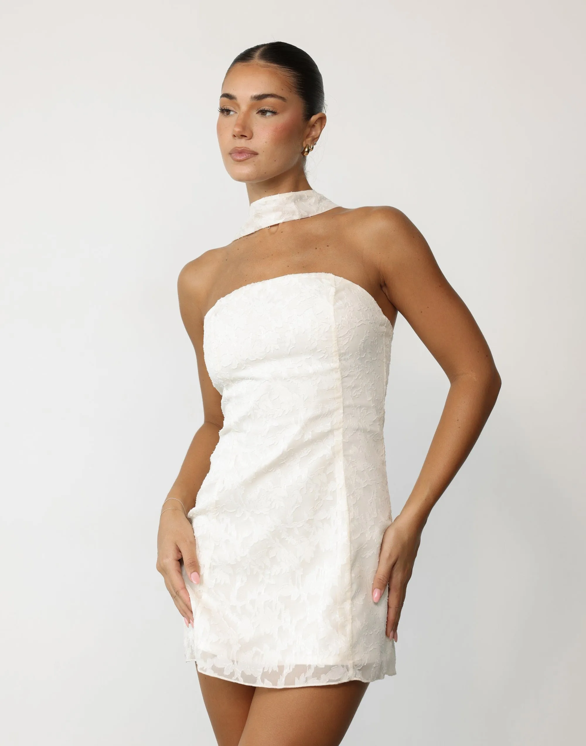 Juliet Mini Dress (Cream) sold by Charcoal Clothing product image thumbnail 5