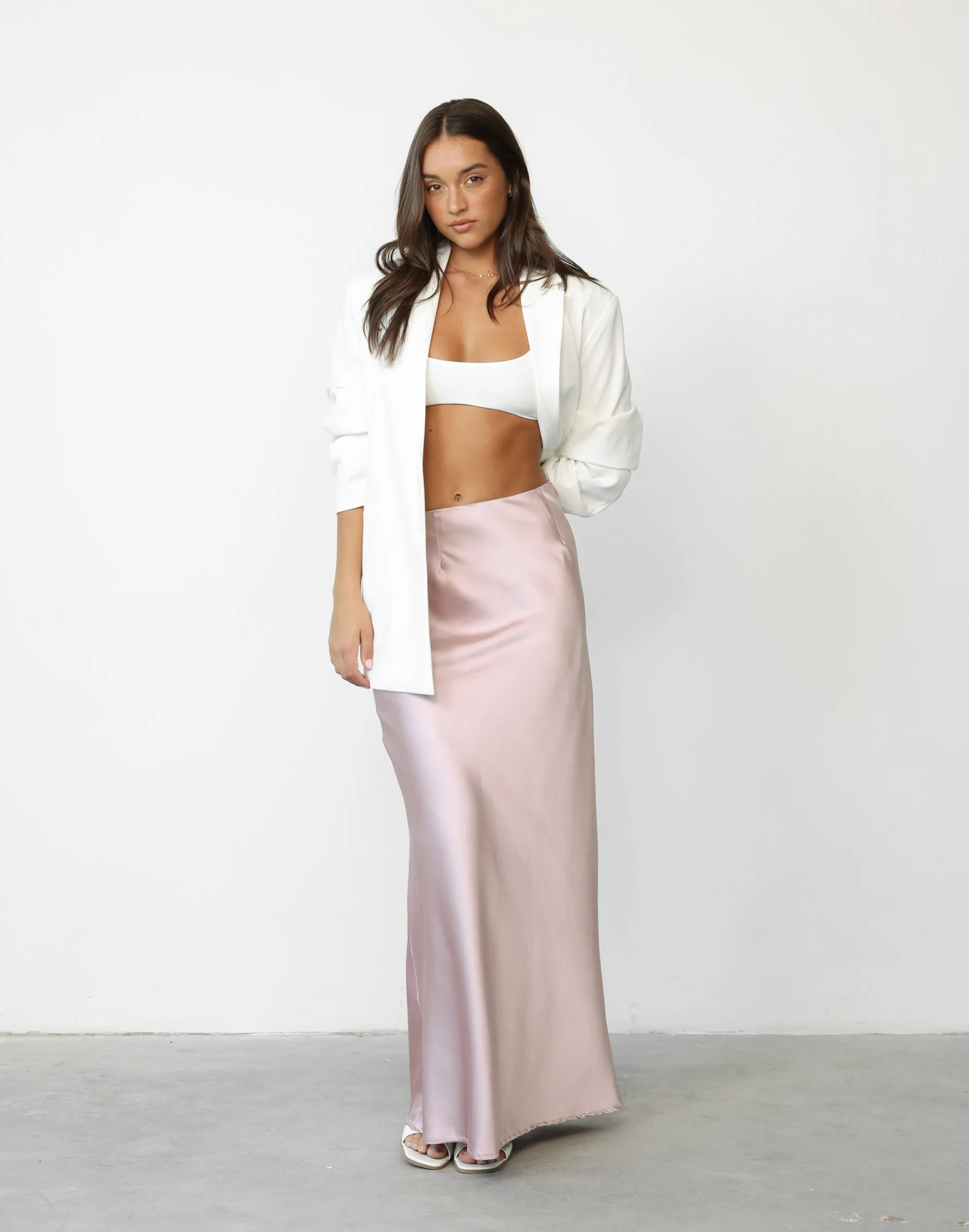 Sincerity Maxi Skirt (Mauve) | Parallel