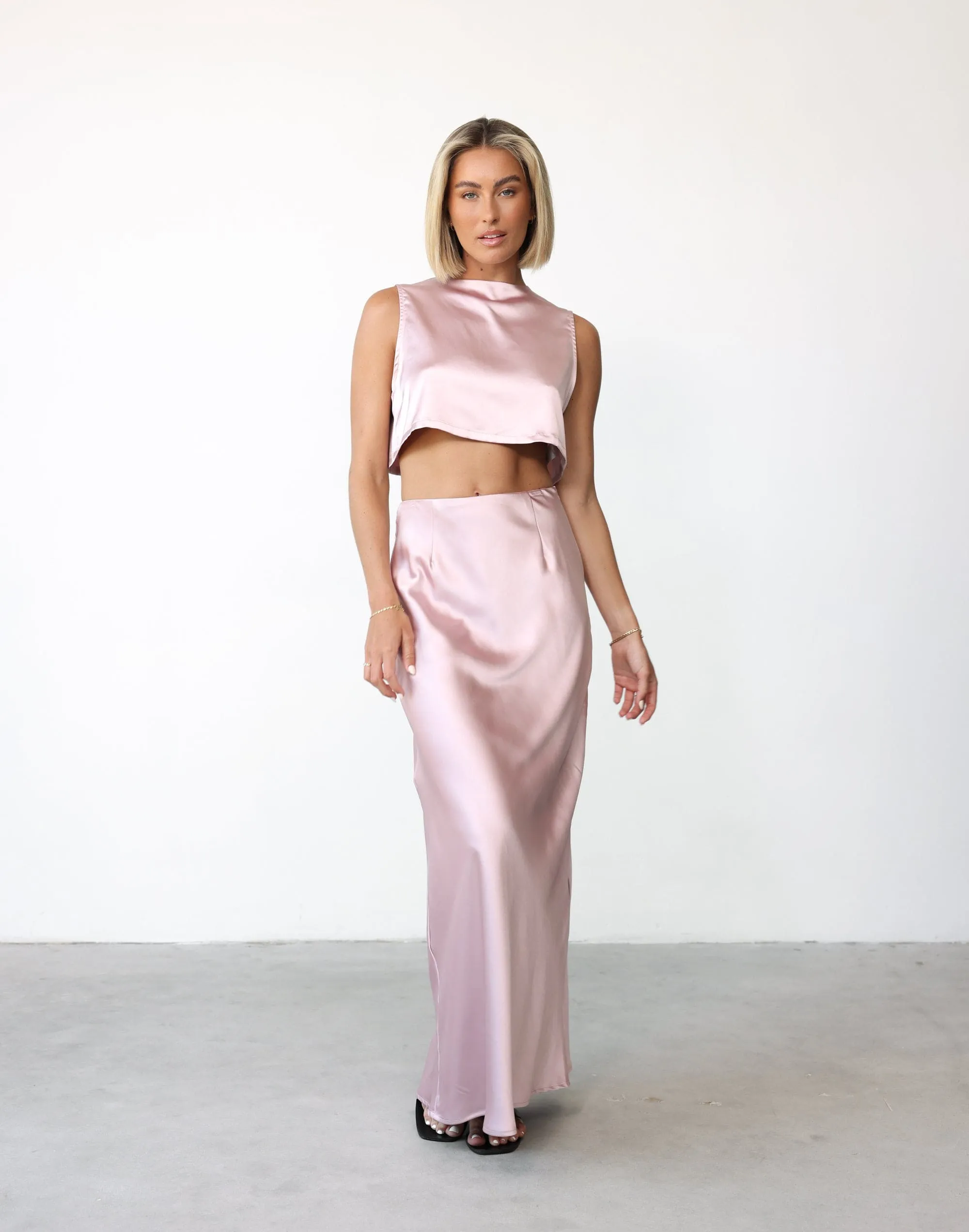 Sincerity Maxi Skirt (Mauve) sold by Charcoal Clothing product image thumbnail 3
