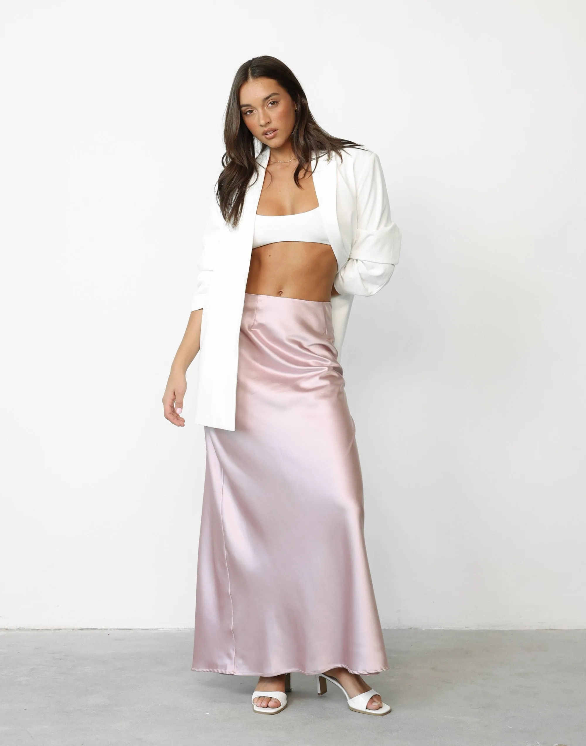 marie claire★Sense of luxury long skirt MC25 Melody Tiered Maxi Skirt – Styled With Claire