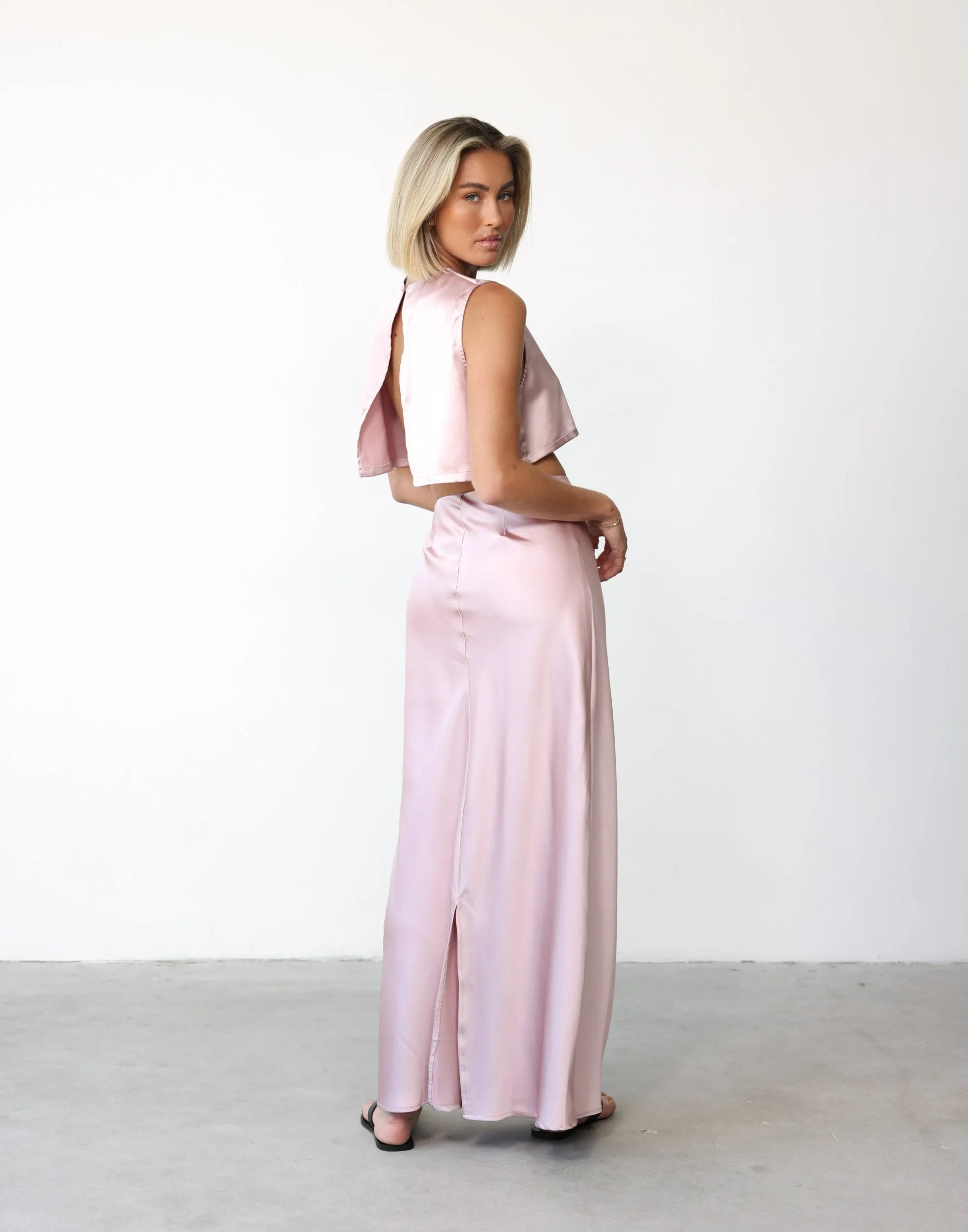 Sincerity Maxi Skirt (Mauve) sold by Charcoal Clothing product image thumbnail 2