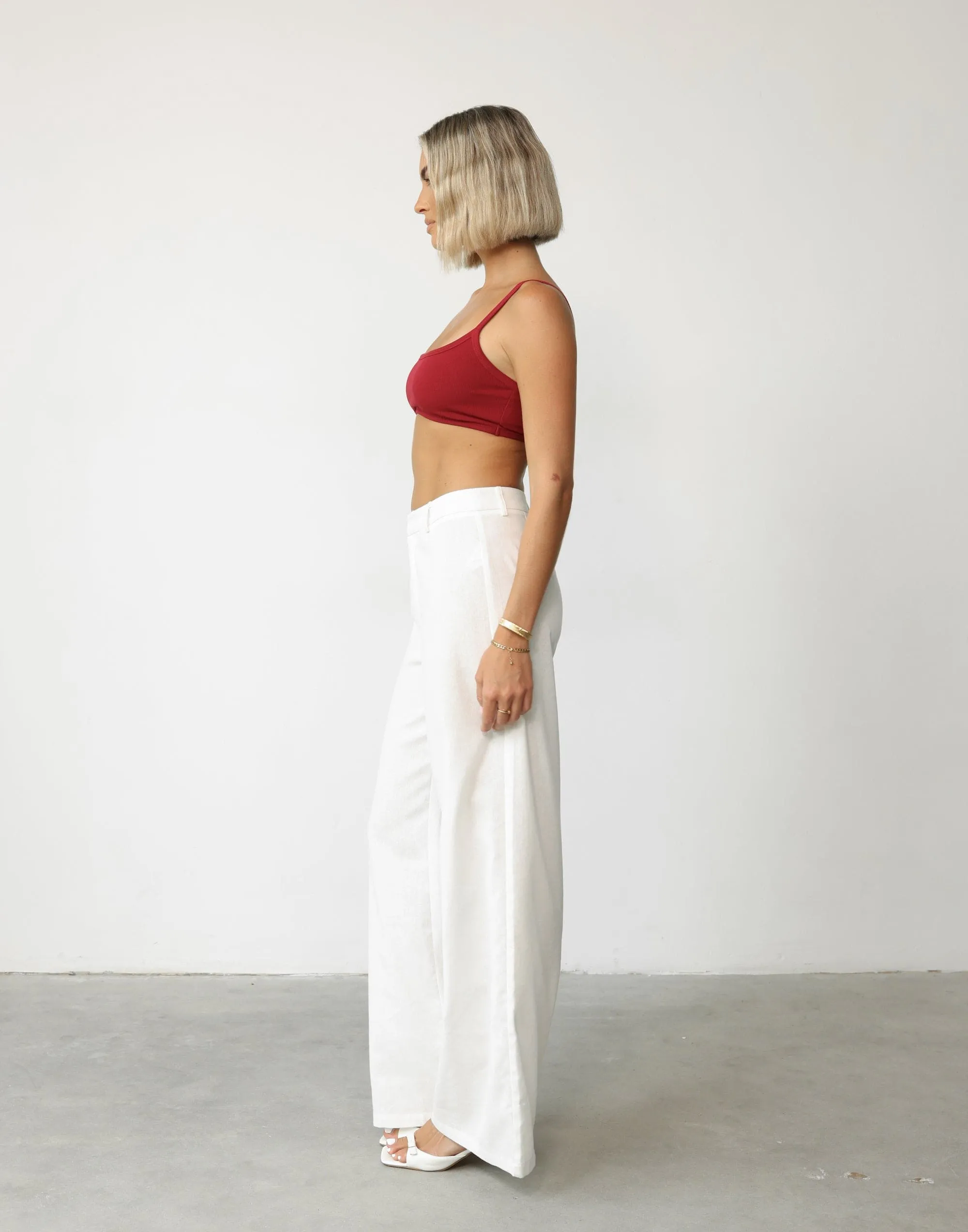 Malina Crop Top (Cherry) sold by Charcoal Clothing product image thumbnail 4