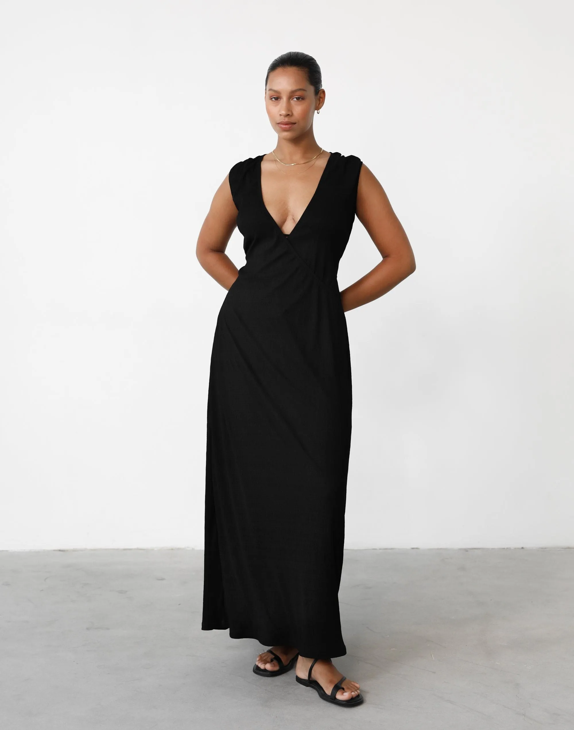 Nakuru Maxi Dress (Black) sold by Charcoal Clothing product image thumbnail 3