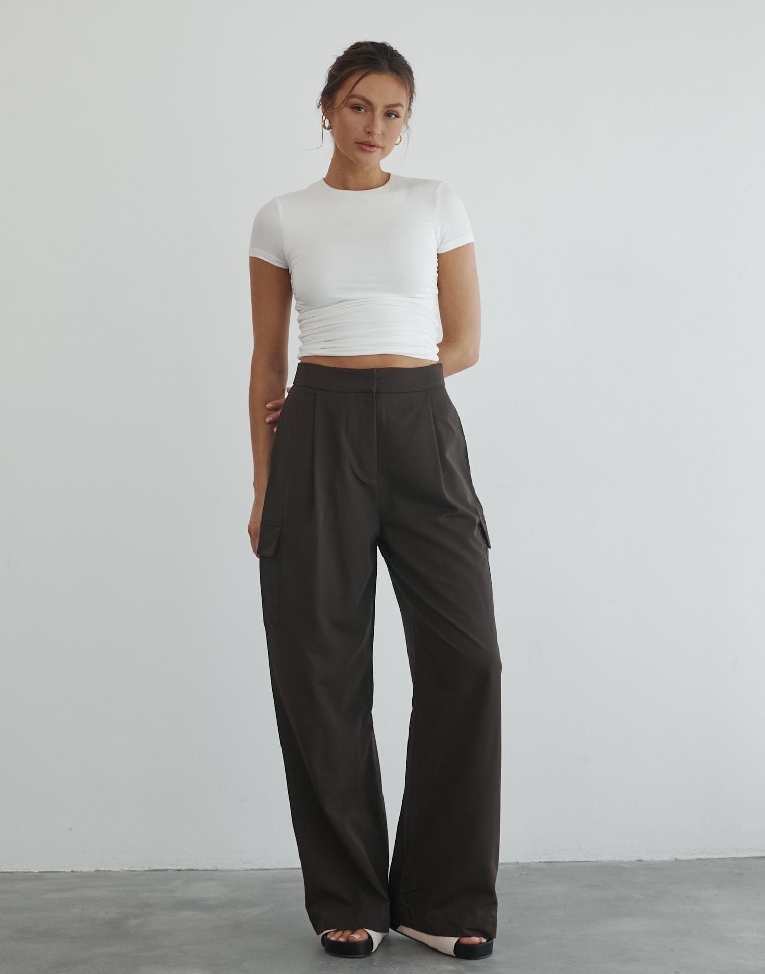 Lukea Pants (Chocolate) sold by Charcoal Clothing