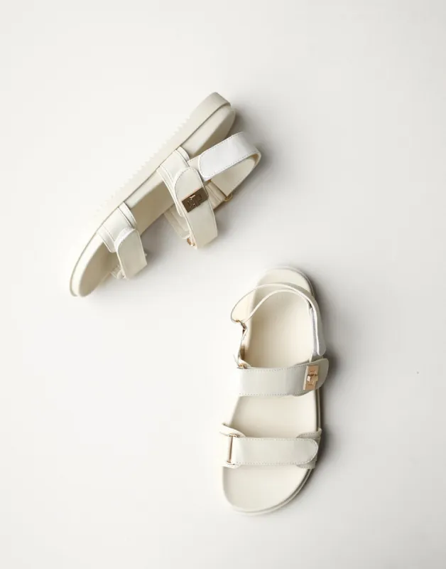 Alvina Sandals (Bone) - By Billini sold by Charcoal Clothing