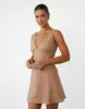 Daydream Mini Dress (Camel) sold by Charcoal Clothing