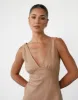 Daydream Mini Dress (Camel) sold by Charcoal Clothing