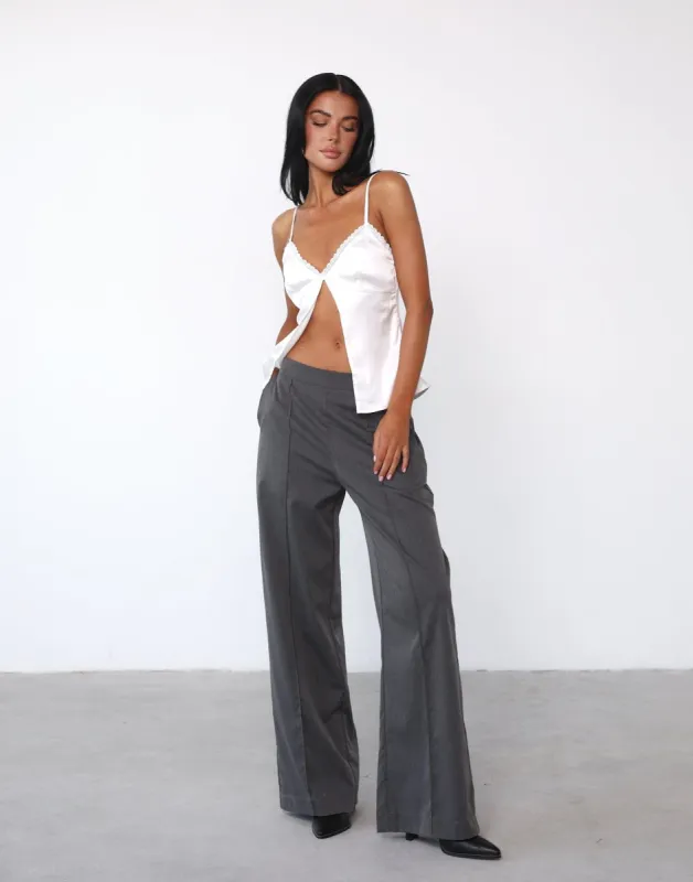 Maesi Cami Top (White) sold by Charcoal Clothing