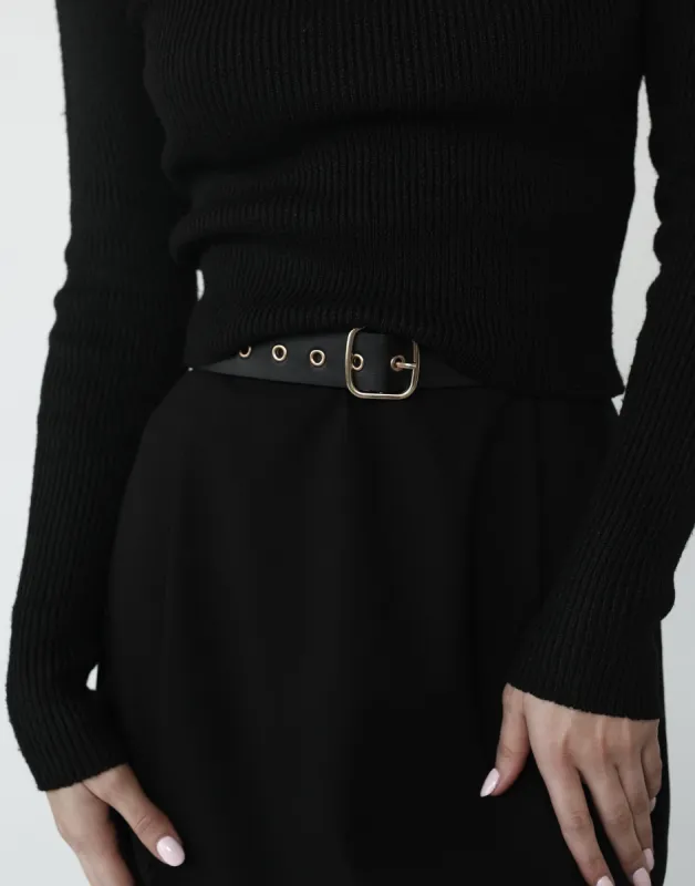 Archer Belt (Black) sold by Charcoal Clothing