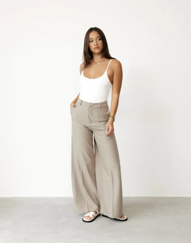 Grace Pants (Ash) sold by Charcoal Clothing