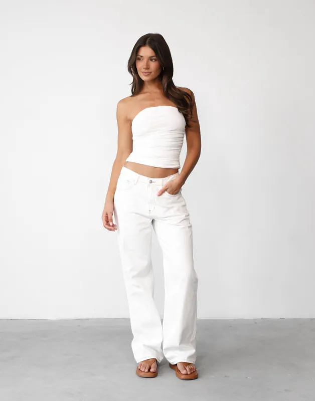 Aulia Top (White) sold by Charcoal Clothing