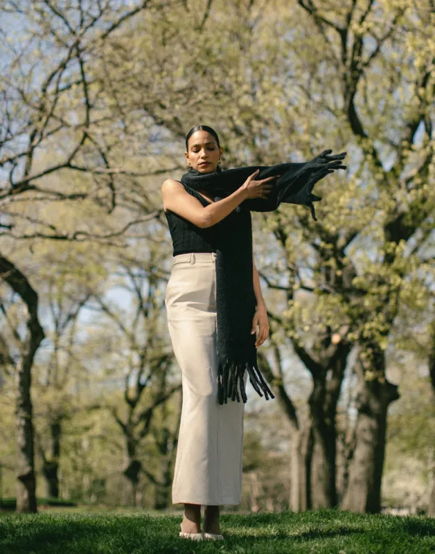 Briar Maxi Skirt (Oat) sold by Charcoal Clothing