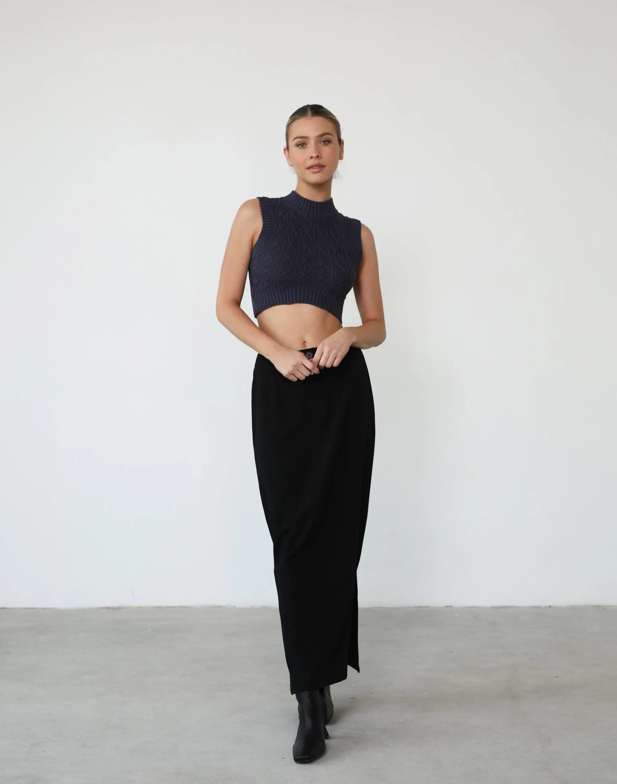 Sky Tank Top (Midnight Grey) sold by Charcoal Clothing product image thumbnail 2