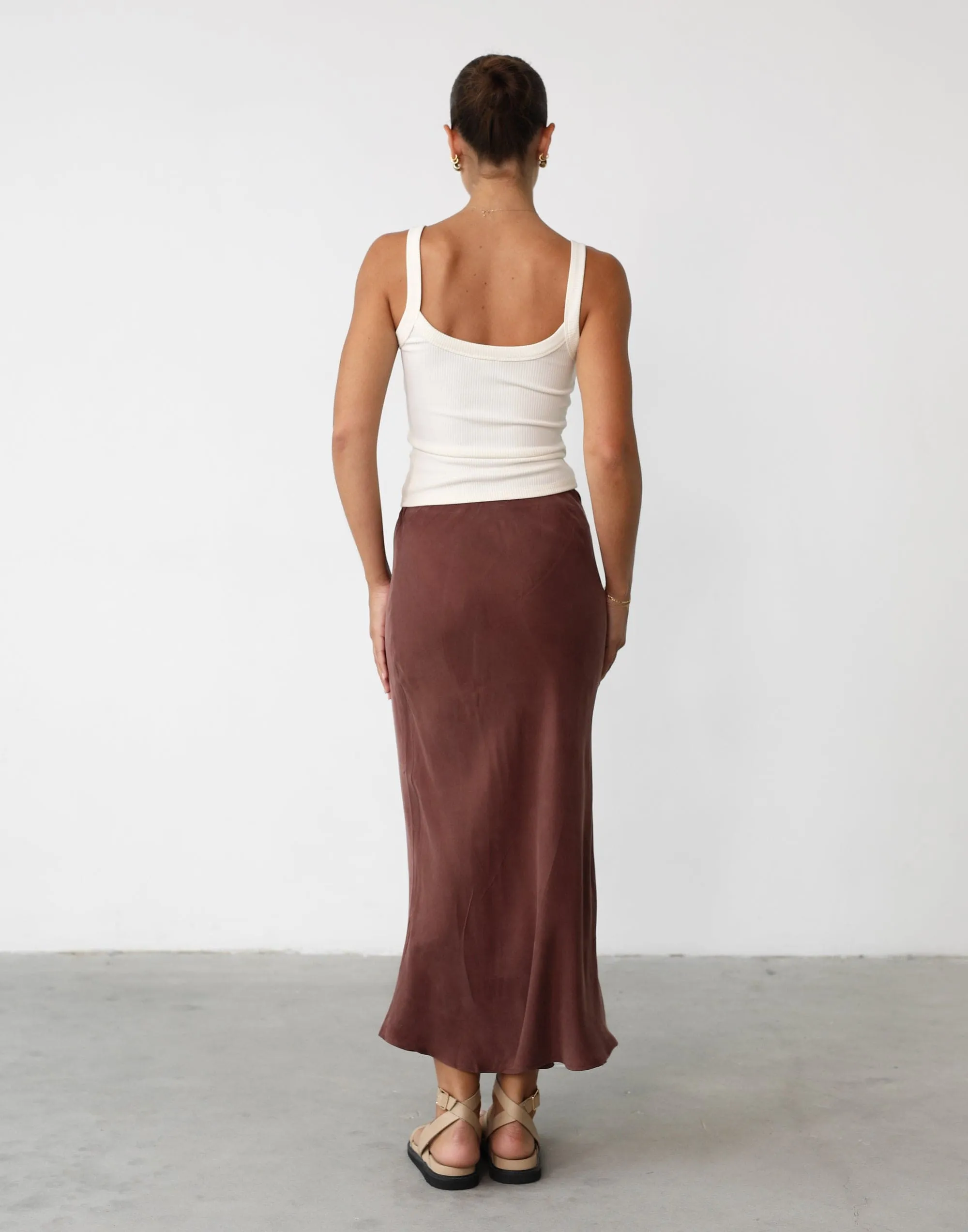 Mimi Midi Skirt (Chestnut) sold by Charcoal Clothing product image thumbnail 4