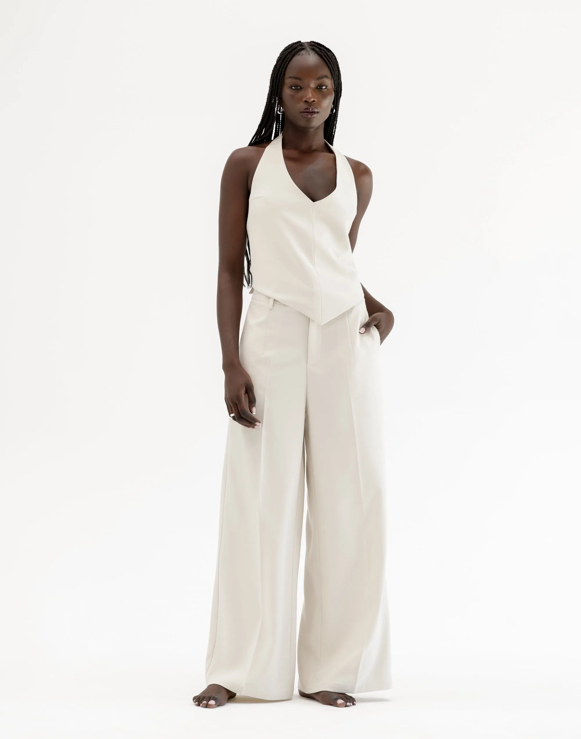 Grace Pants (Oat) sold by Charcoal Clothing product image thumbnail 2