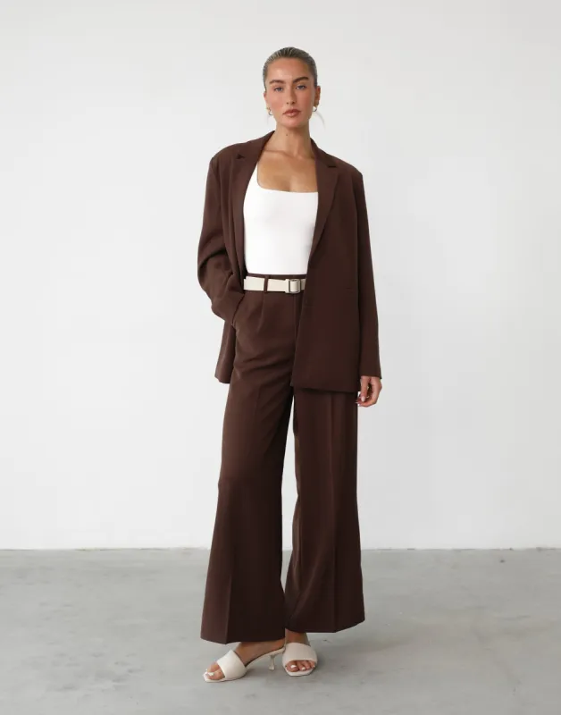 Harper Pants (Cocoa) sold by Charcoal Clothing