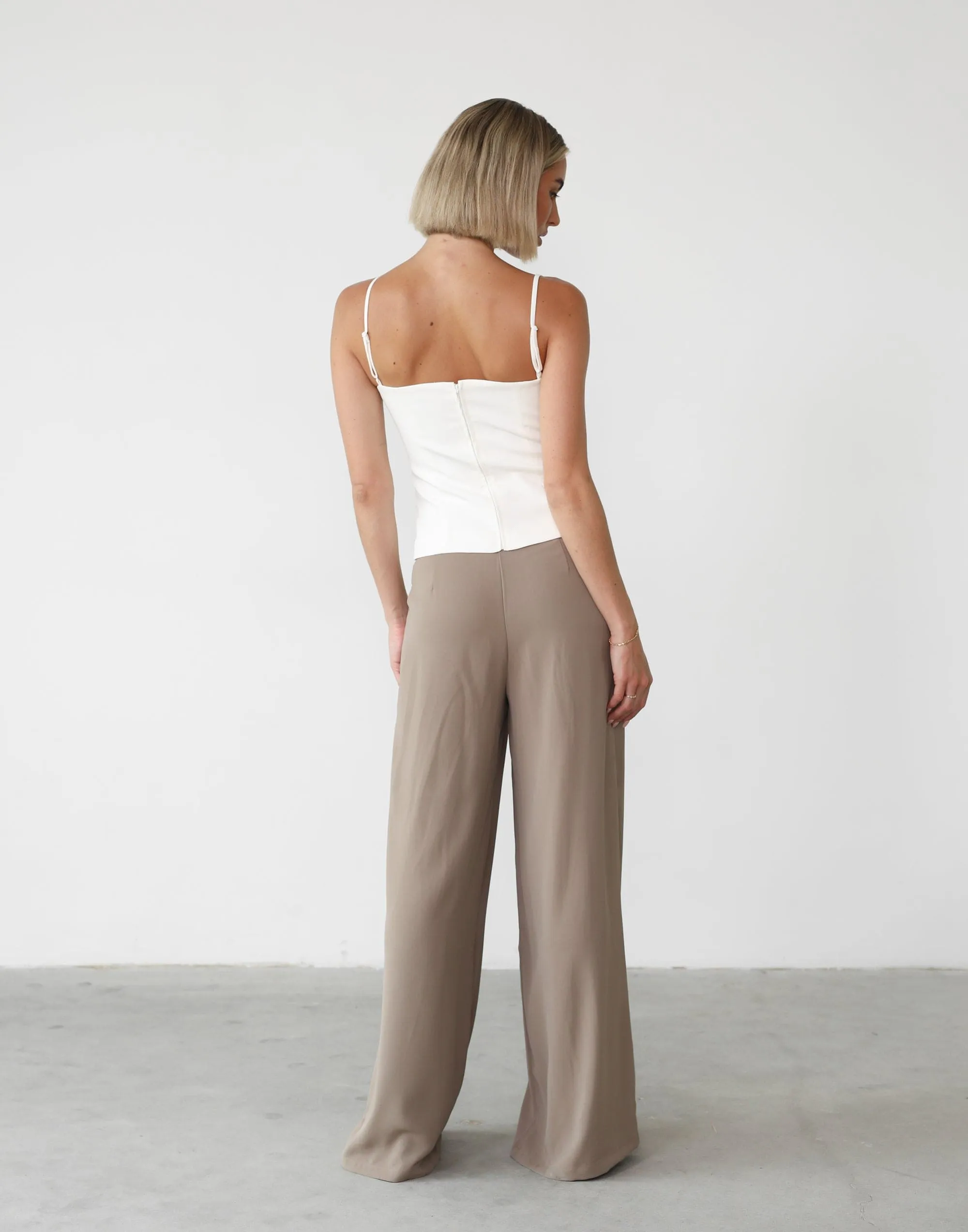 Adi Corset Top (Cream) sold by Charcoal Clothing product image thumbnail 3