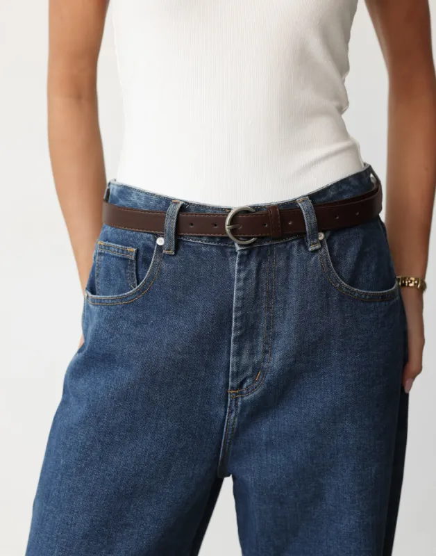 Harrison Belt (Cocoa) sold by Charcoal Clothing